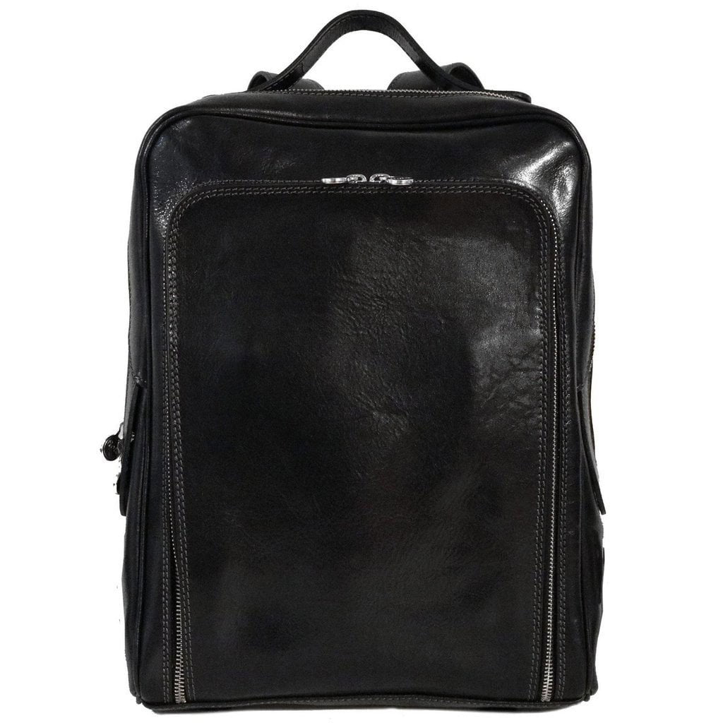 Floto Milano Italian Full Grain Leather Backpack Bag