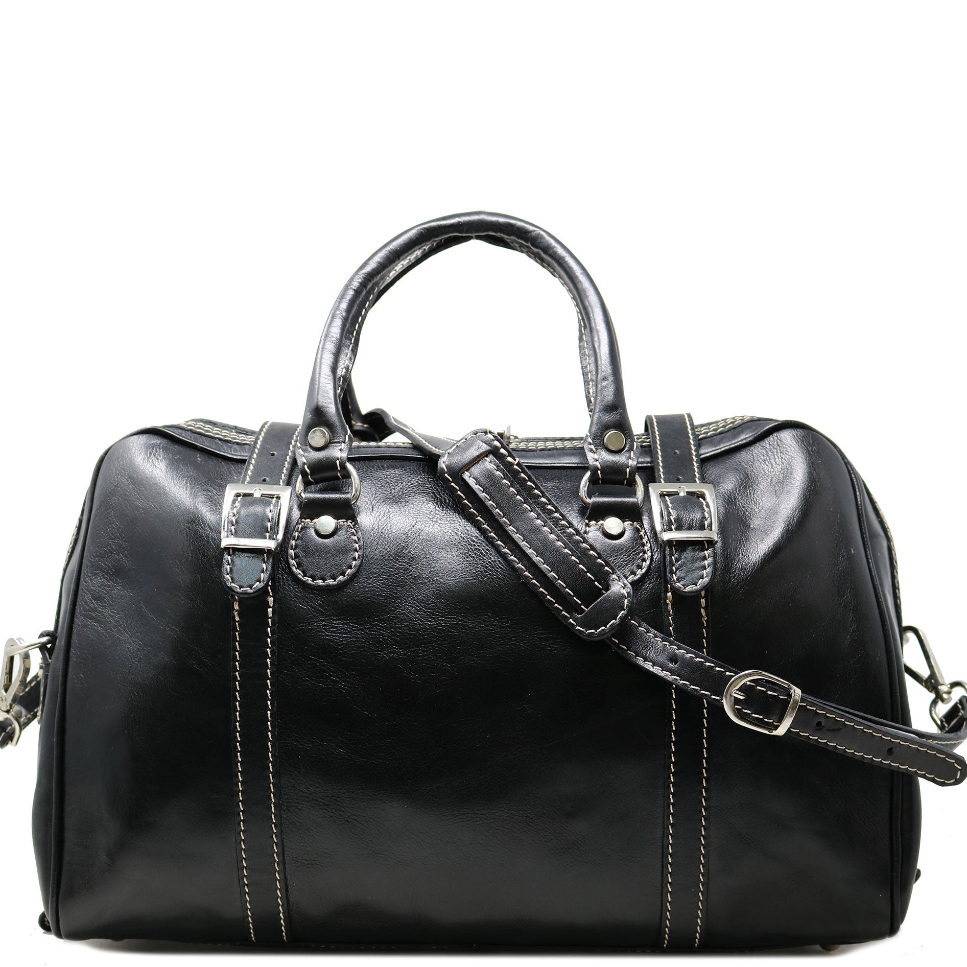 Leather Duffle Bags Floto